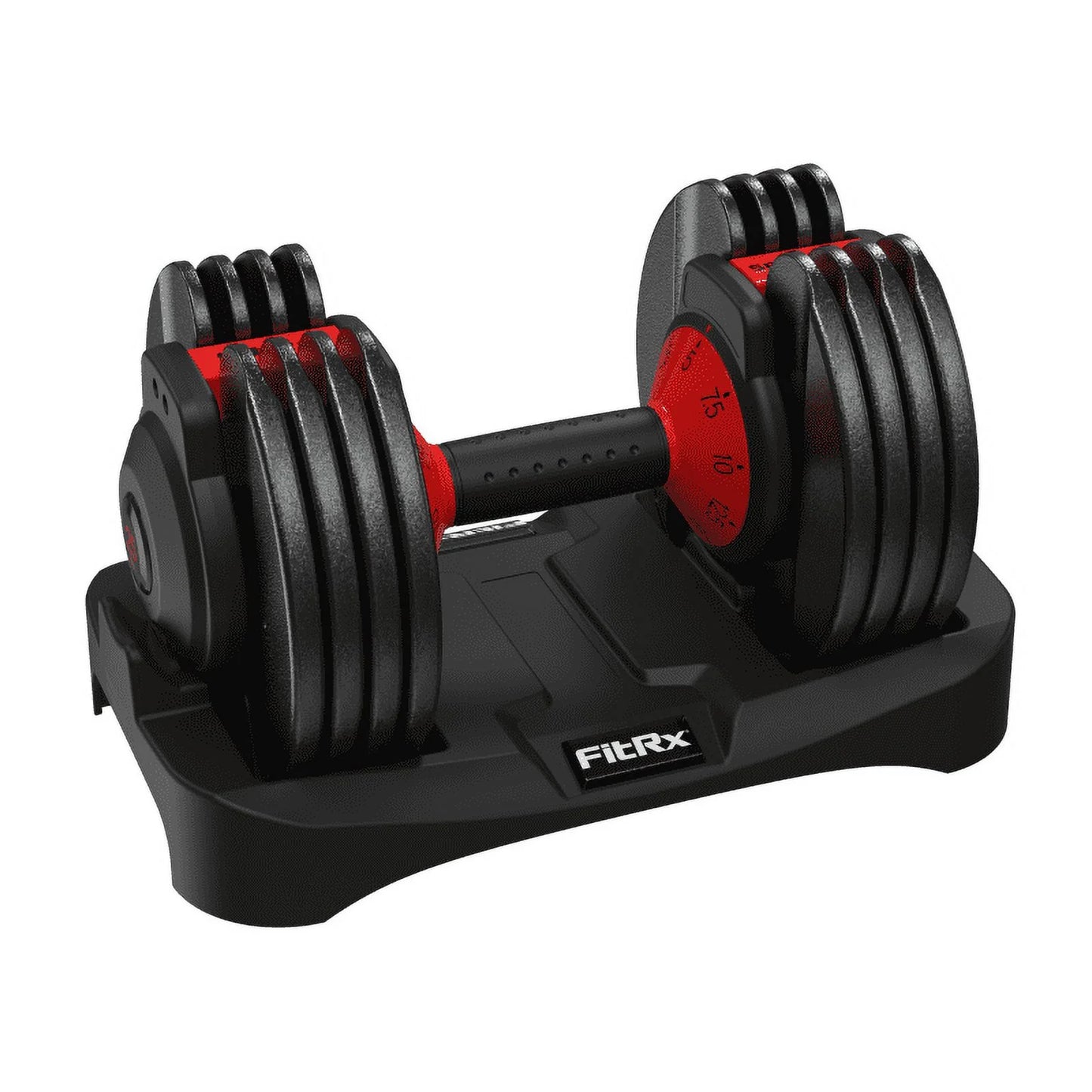 (2 Pack) Smartbell, 25Lbs. Quick-Select 9 in 1 Adjustable Dumbbell for Home Gym, 5-25Lbs. Weight in 2.5Lbs Increments