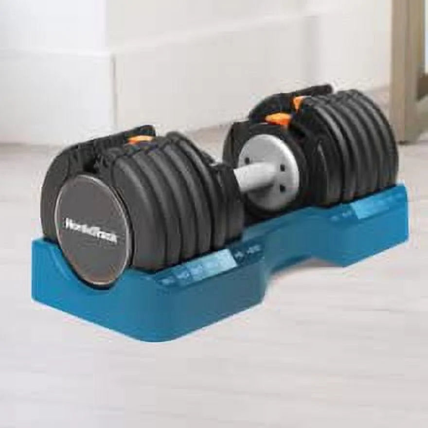 55 Lb Select-A-Weight Dumbbell Pair, Black
